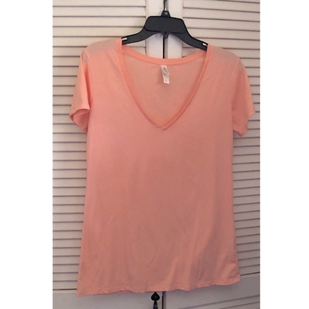 Threads 4 Thought Sustainable Apparel V Neck Short Sleeve T Shirt XL